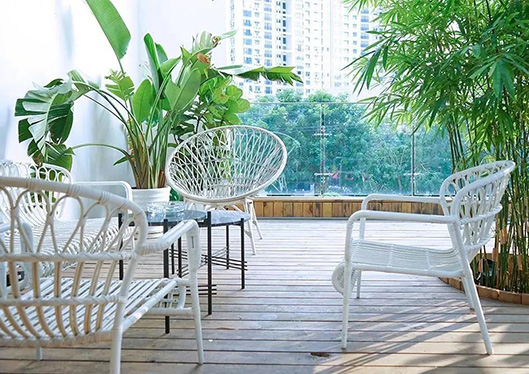 海南蘭顏慧醫(yī)學美容醫(yī)院露臺
