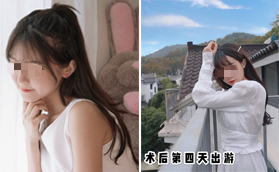 廣州青逸醫(yī)療美容門診部女士植發(fā)案例前后對比照