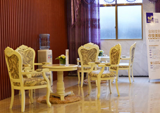 紹興維美整形美容醫(yī)院等待區(qū)展示