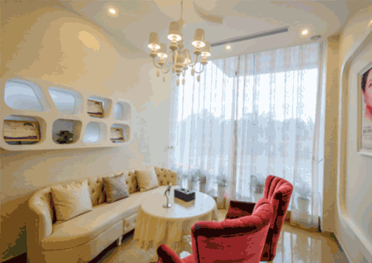 漢中韓美整形醫(yī)院接待區(qū)照片