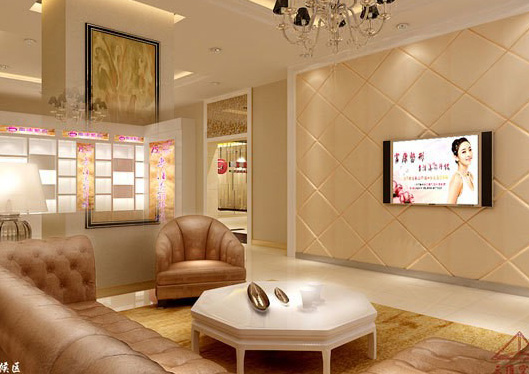 武漢富康激光醫(yī)療美容休息區(qū)